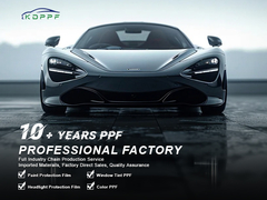 แม็กซ์ วี 1 การเยียวยาตัวเอง ผนังป้องกันสีสว่าง 8.5 มิล Anti Scratch PPF Car Wrap Film